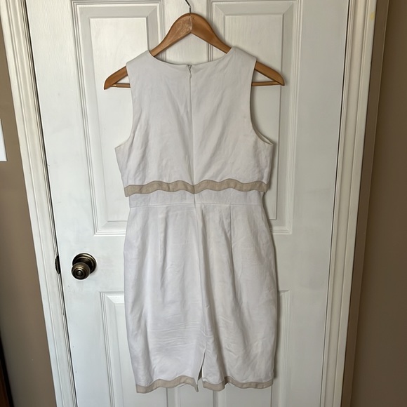 J. Crew Going Places dress in linen in white - Picture 5 of 5
